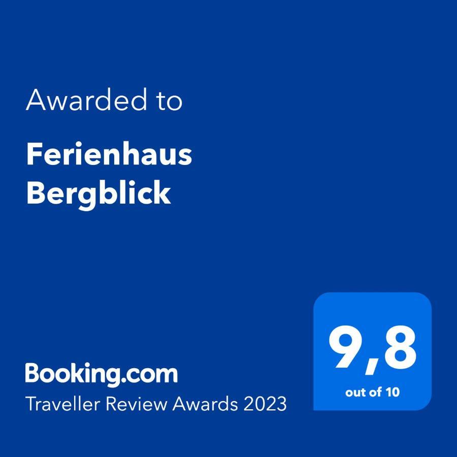 Ferienhaus Bergblick Kaning Esterno foto